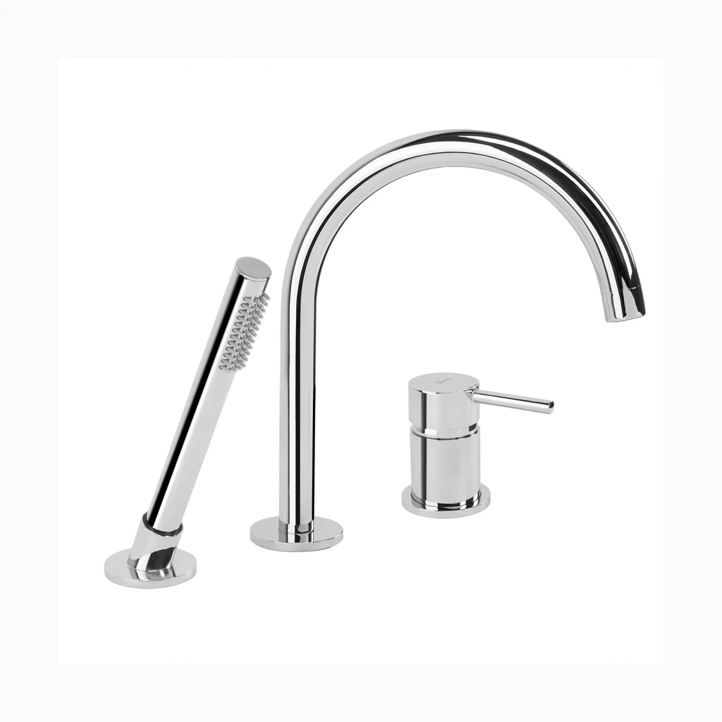 3 Caurumu Vannas Jaucējkrāns Rea Lungo Chrome (REA-B2262)