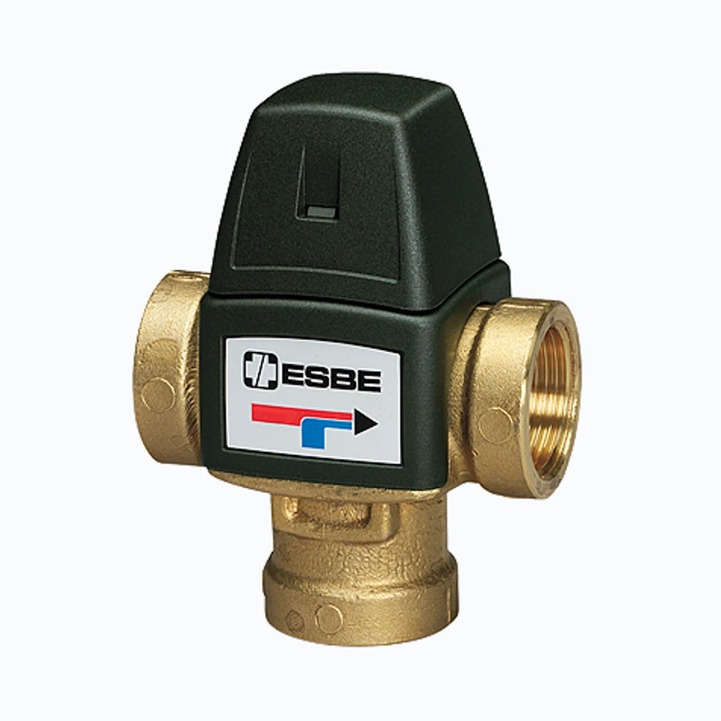 ESBE 3-tee ventiil 1/2″, sisekeere, 35-60°C (40-8104)