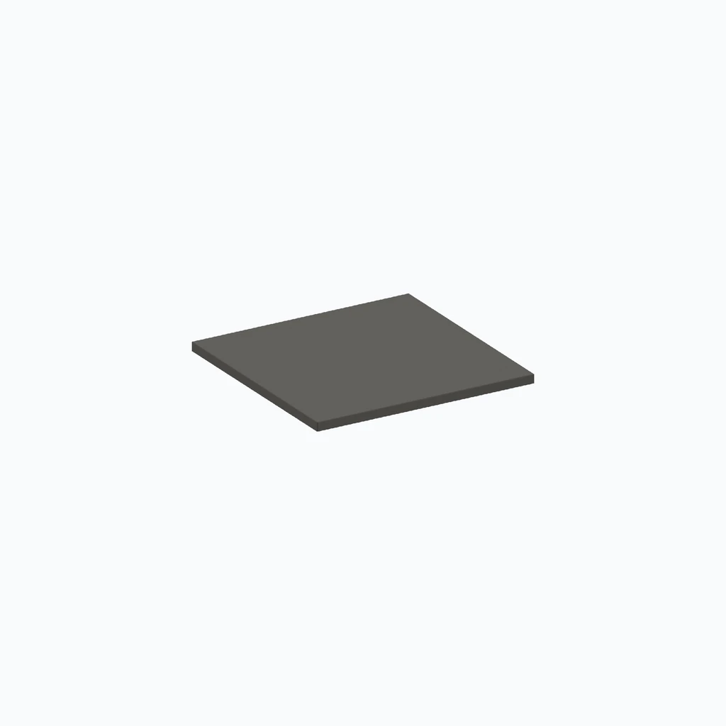 Eumar 5th Avenue F50 Столешница для ванной (light grey, matte) (280-013-64)