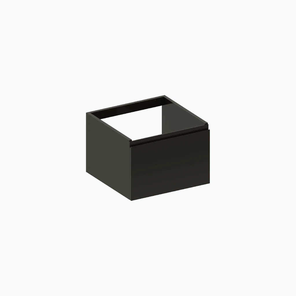 Eumar 5th Avenue F50 wb Тумба для ванной (dark grey, glossy) (280-013-51)