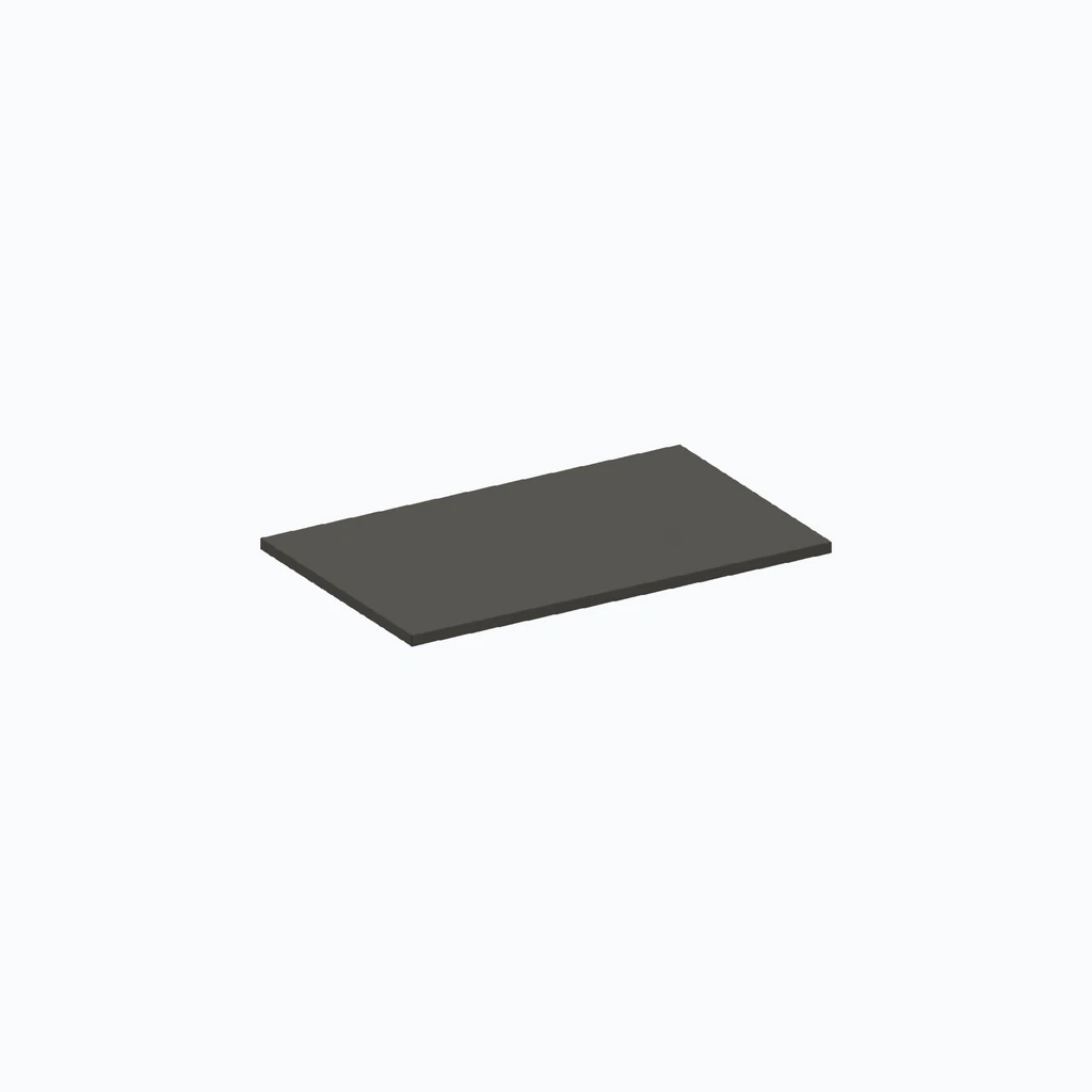 Eumar 5th Avenue F80 Столешница для ванной (light grey, matte) (280-015-64)