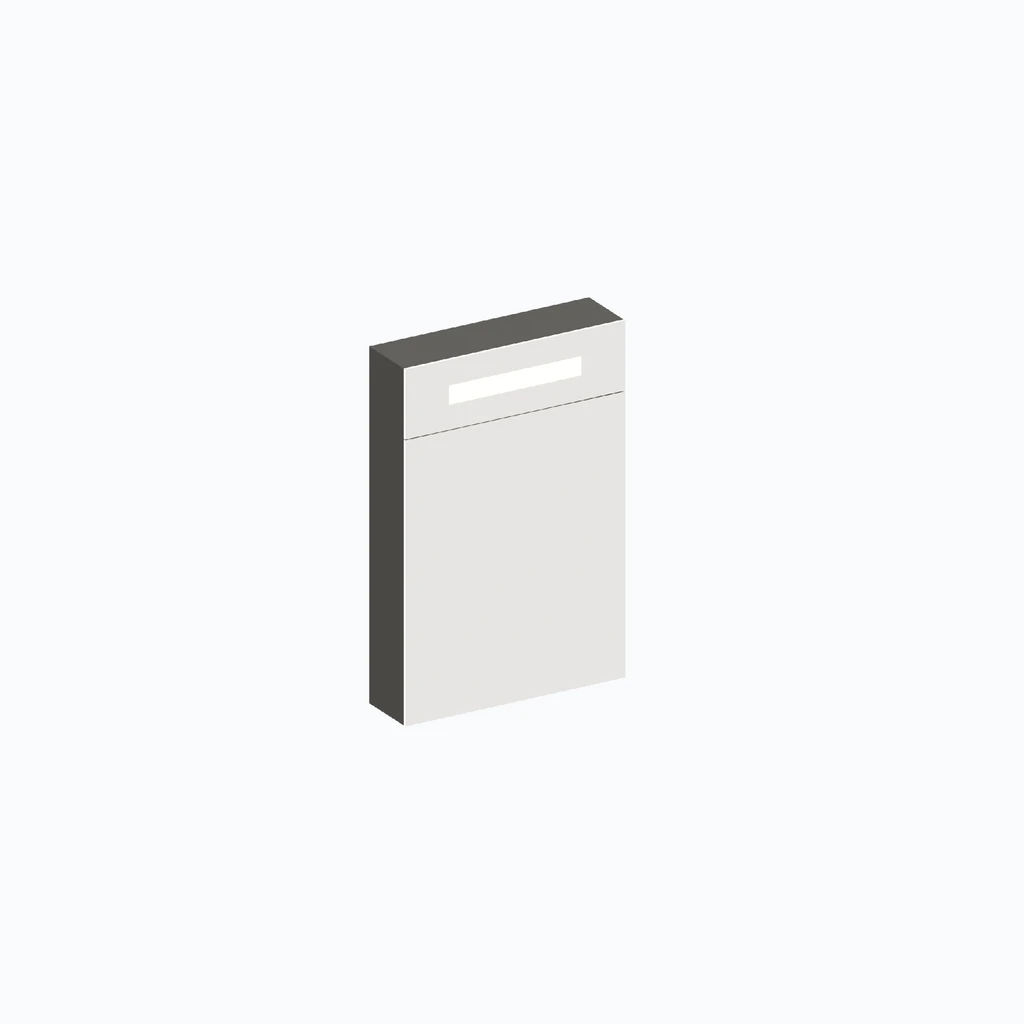 Eumar 5th Avenue vannitoapeegel vannitoakapp F50 (light grey, matte) (280-013-84)