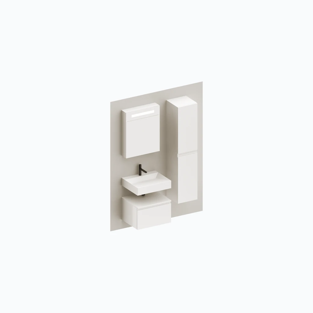 Eumar 5th Avenue set 4 F60 (crystal valge, glossy) (280-014-18)