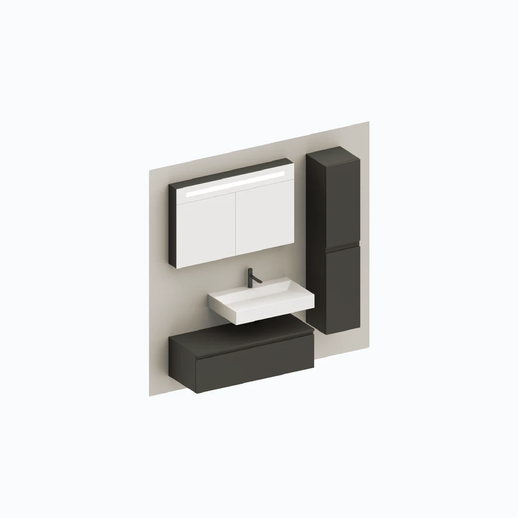 Eumar 5th Avenue set 6 F80 (light grey, matte) (280-015-29)