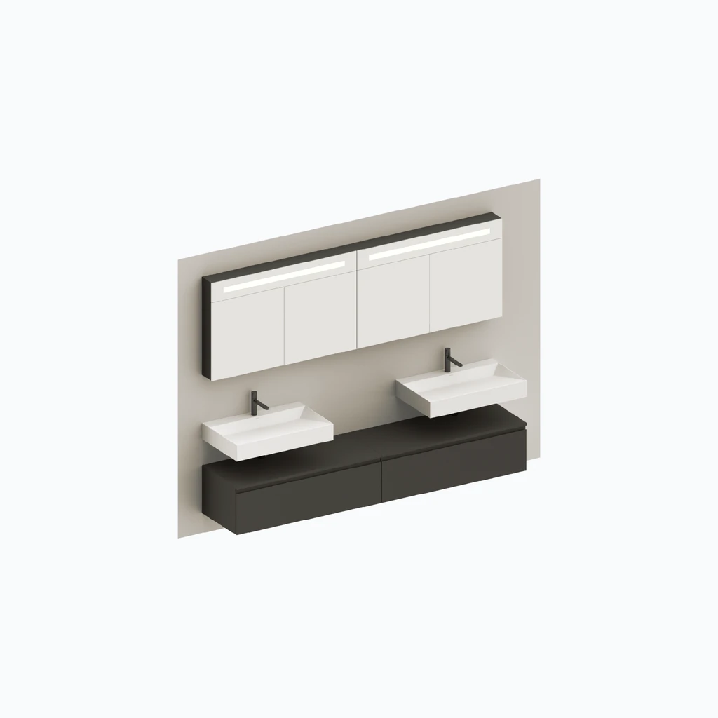 Eumar 5th Avenue set 7 F80 (light grey, matte) (280-015-34)