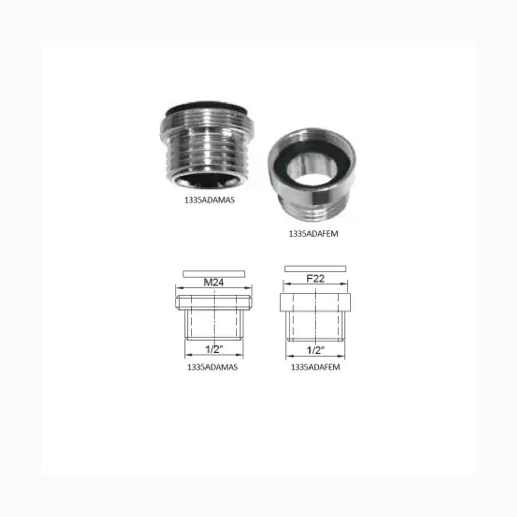 Adapter sõel 1335ADAFEM, F22x1/2 (7410001)
