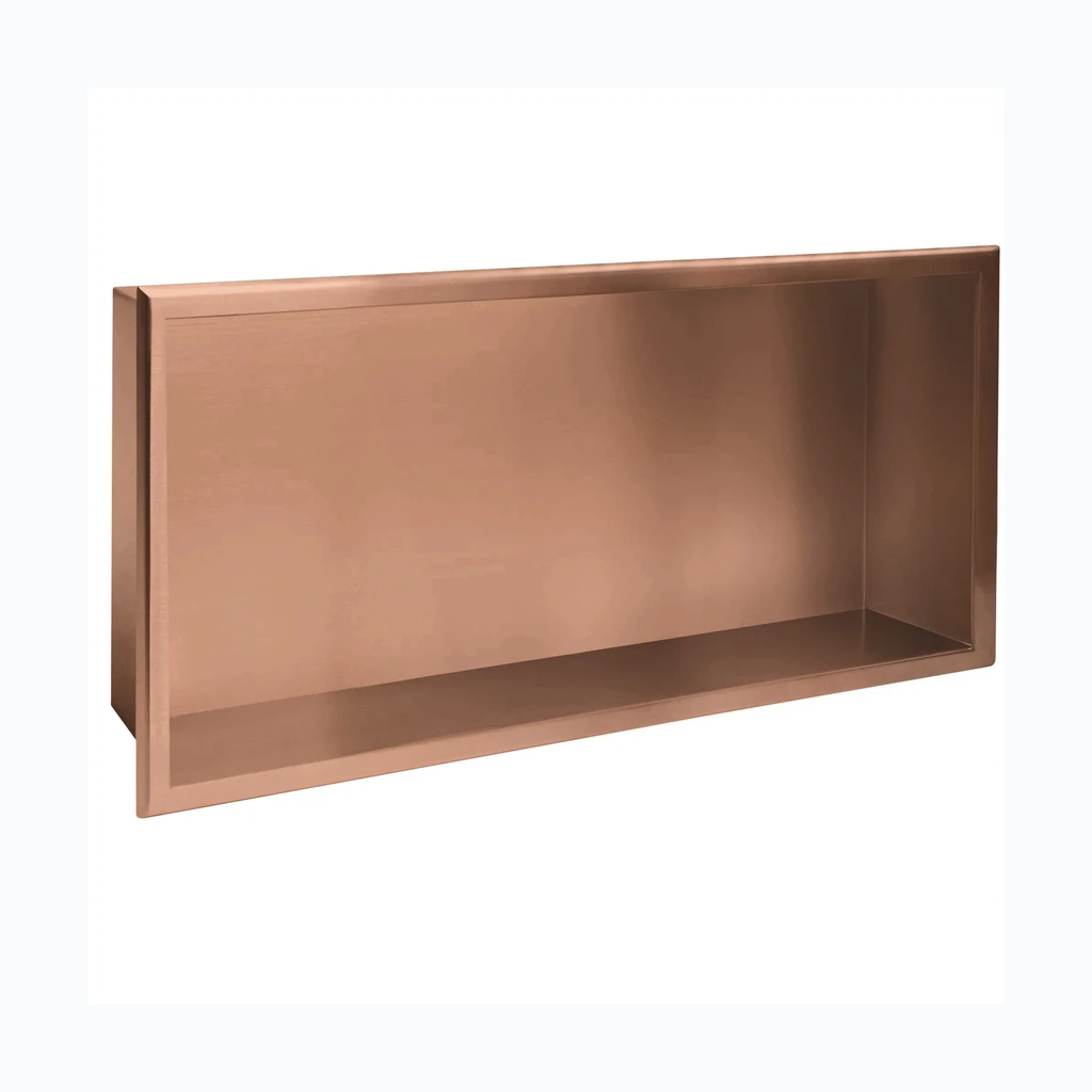 Bathroom shelf 30x60 шлифованная медь (REA-05609)