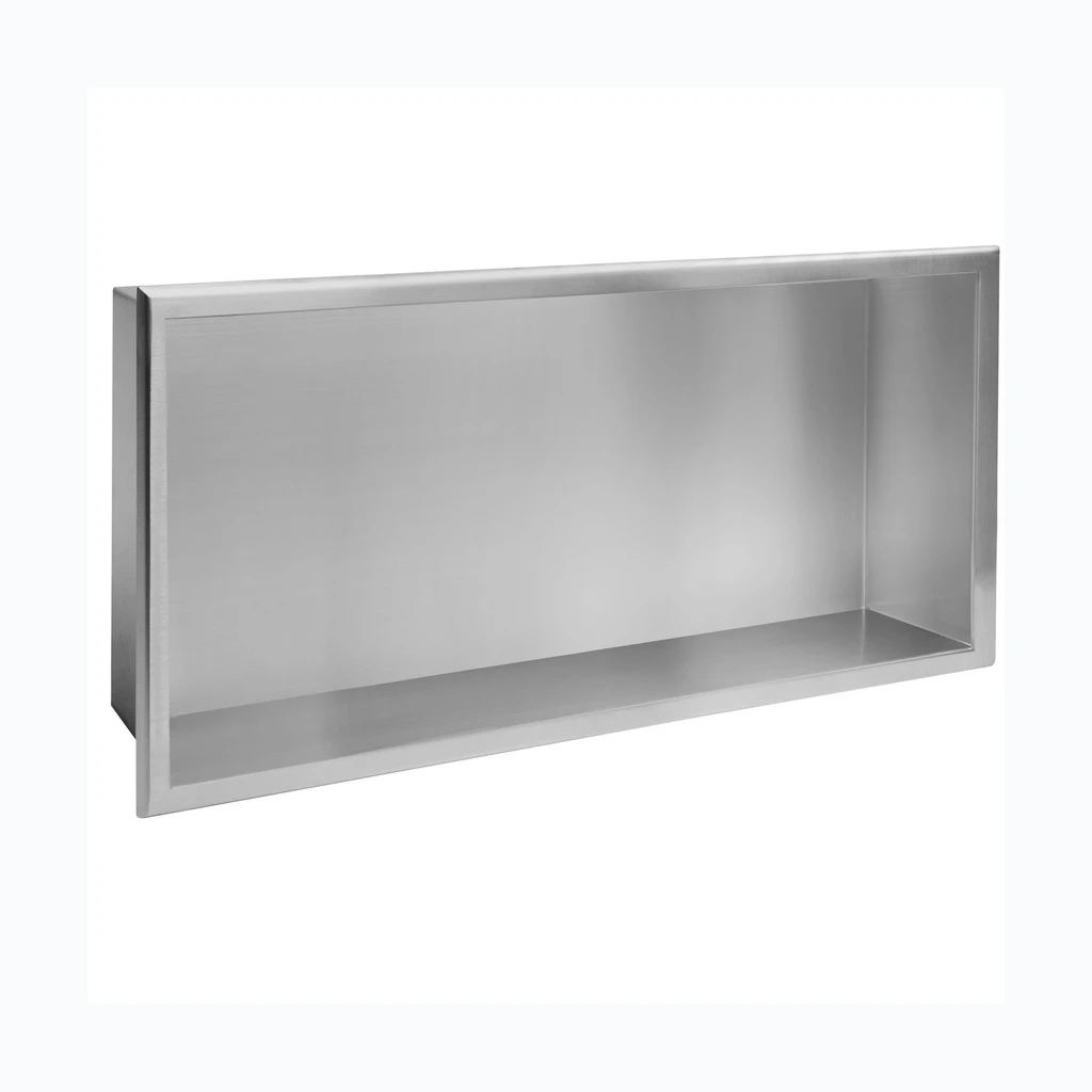 bathroom shelf 30x60 steel brush (REA-05602)