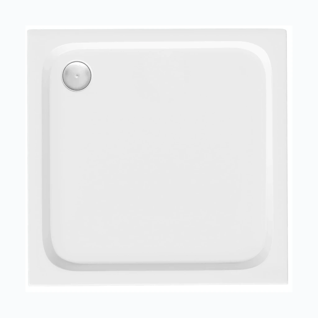 Dušikabiin Rea Belmond White 90x90 Chrome (REA-K4371)