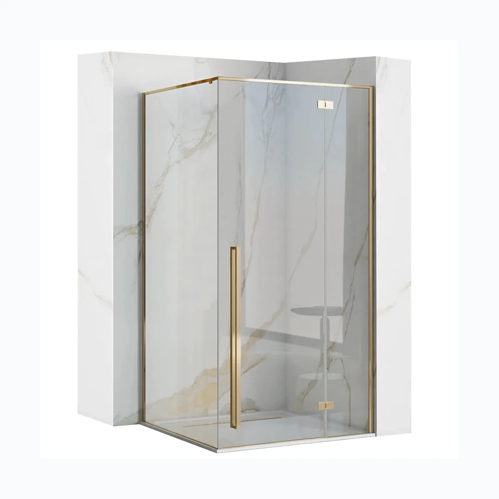 Душевая кабина Rea Fargo 120x90 Gold (REA-K6614)