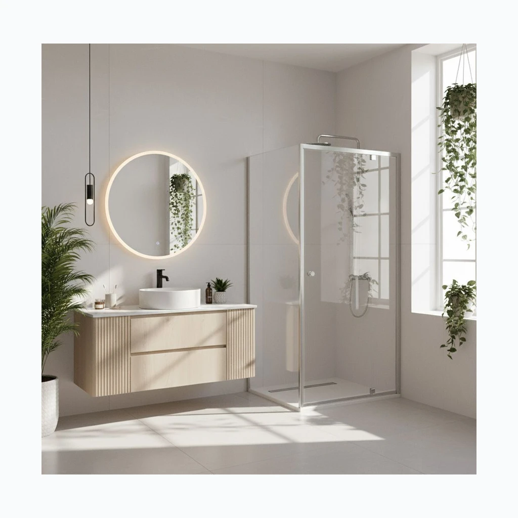 Dušikabiin Rea Primo Swing 100x100 Chrome (KPL-K5357)