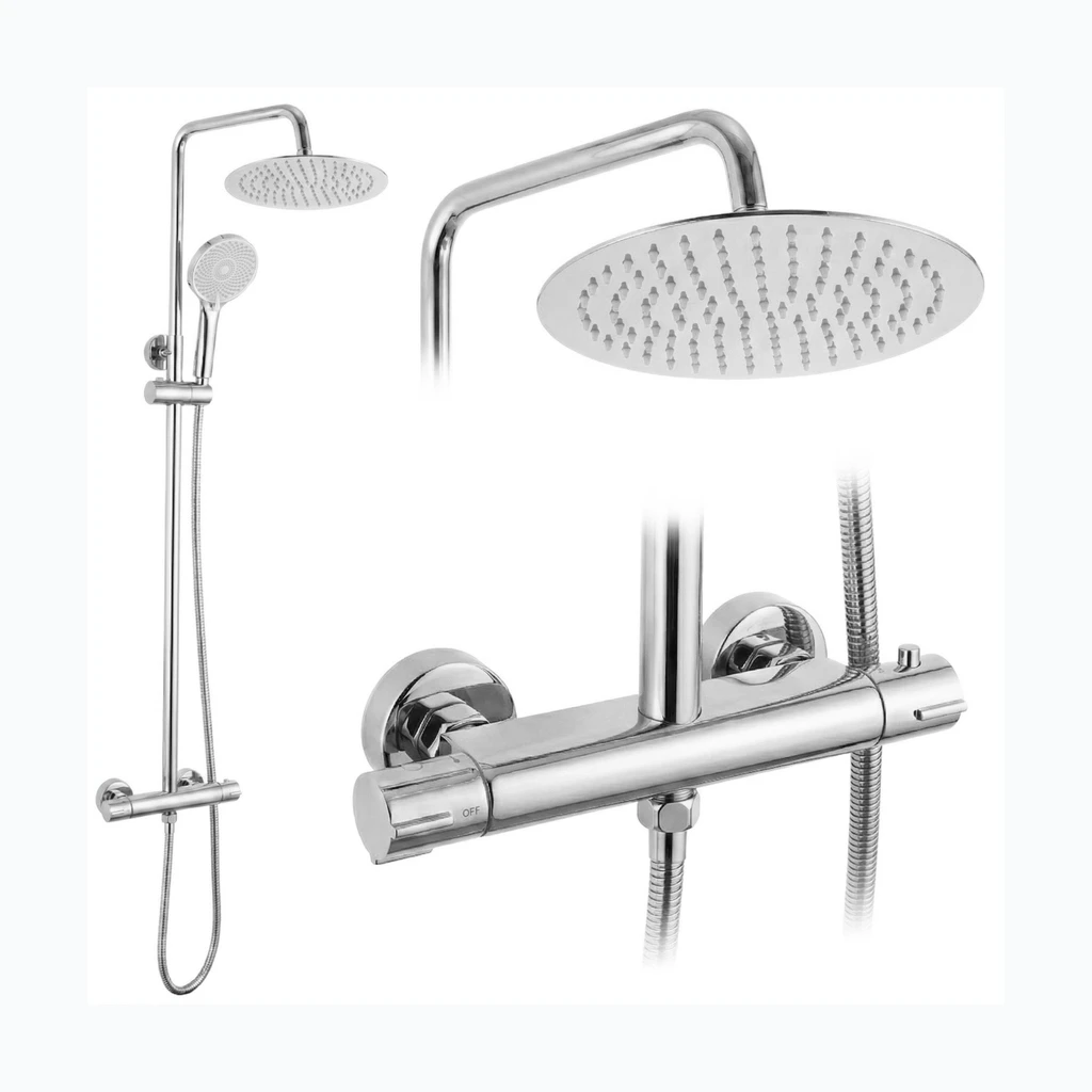 Душевой комплект ilma jooksutoruta termostaadiga Rea Lungo хром (REA-P6735)
