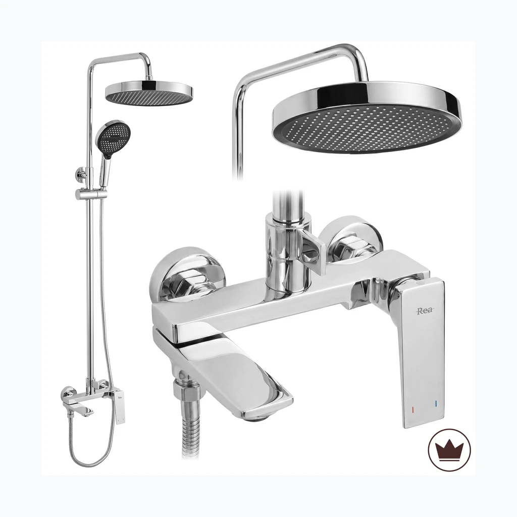 Dušikomplekt Rea Prime Chrome (REA-P6737)