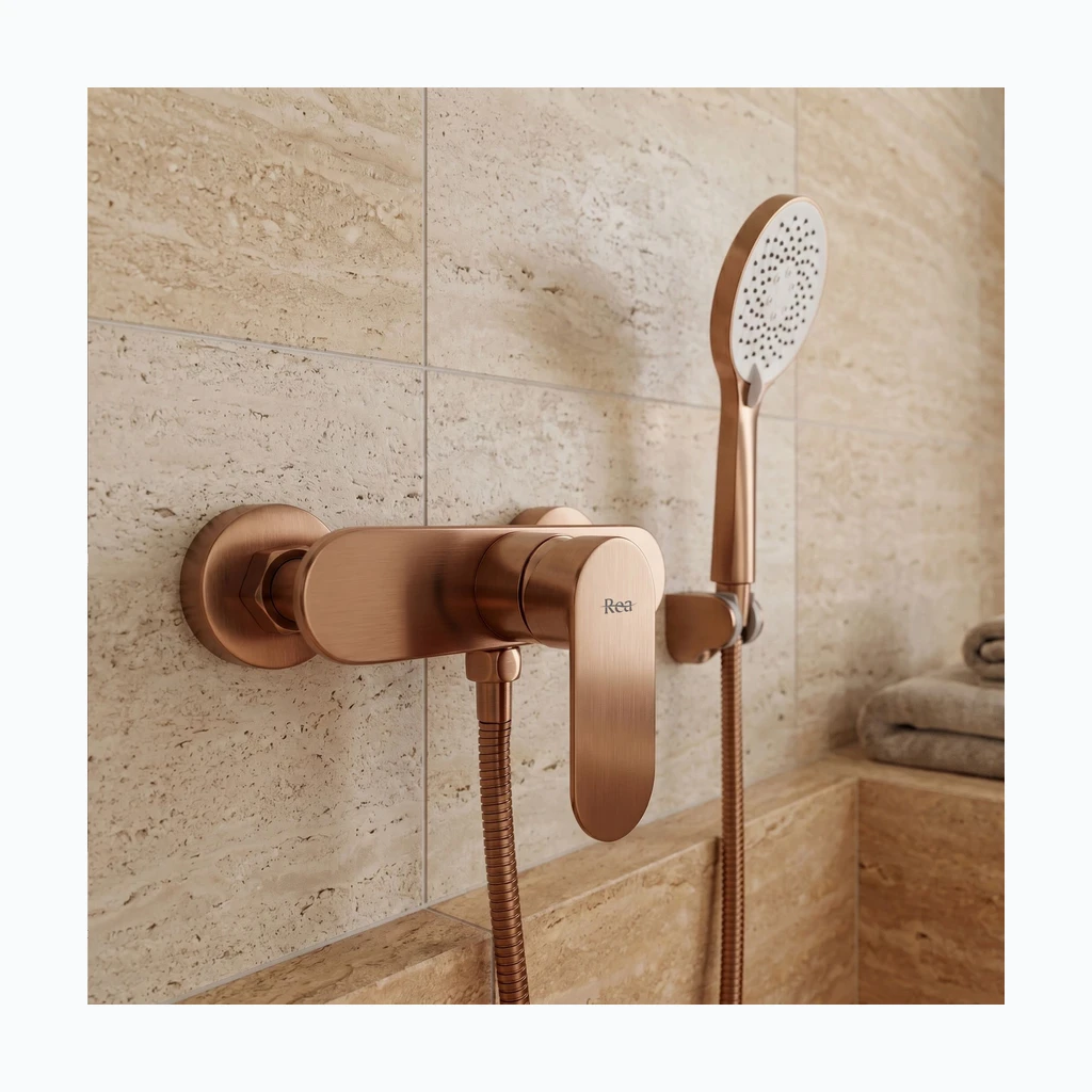 Dušikraan REA DROP Brush Copper (REA-B2233)