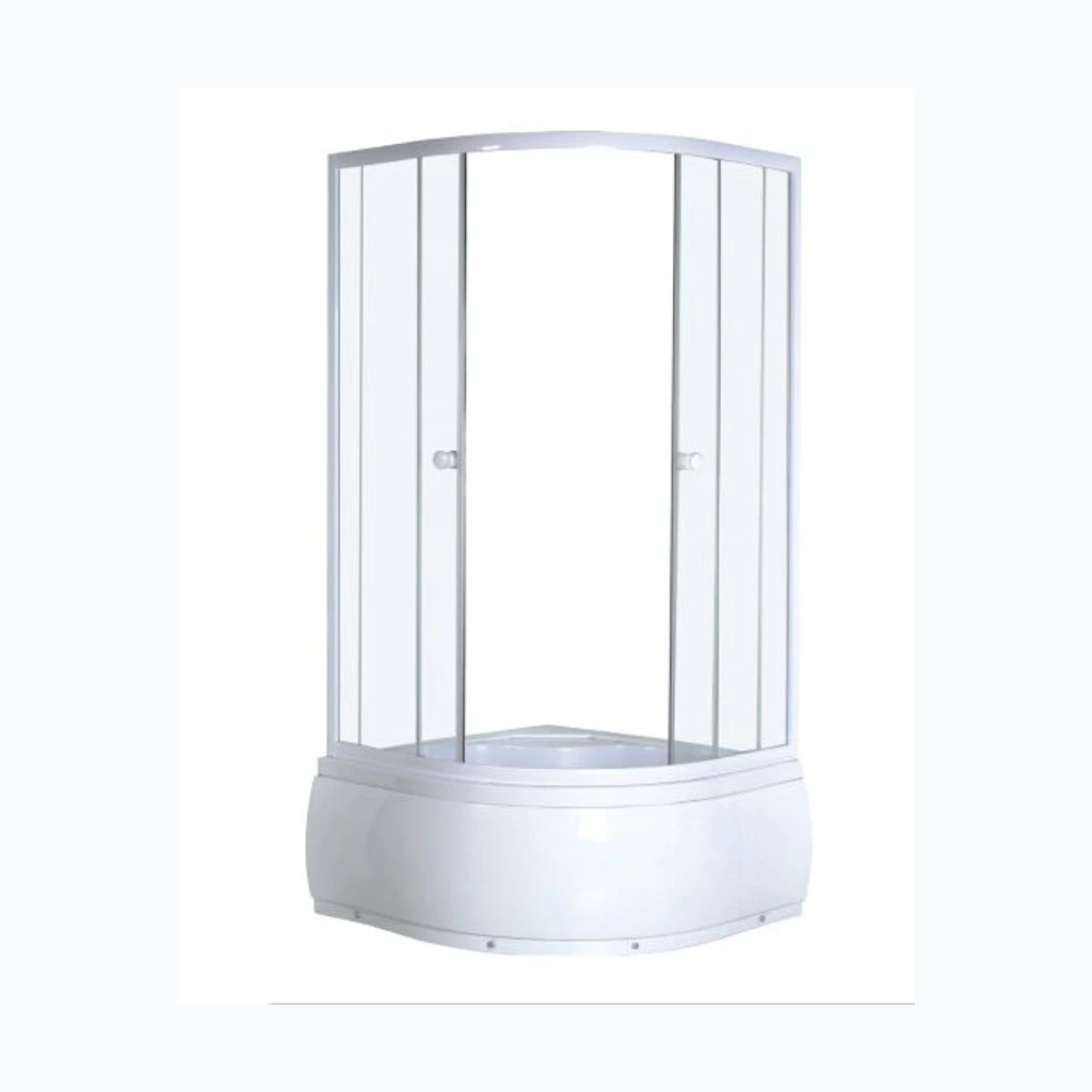 Душевой уголок Flory 90 x 90 x 198 (alus 38cm) kirgas klaasiga 5mm (Nordline) (12120)