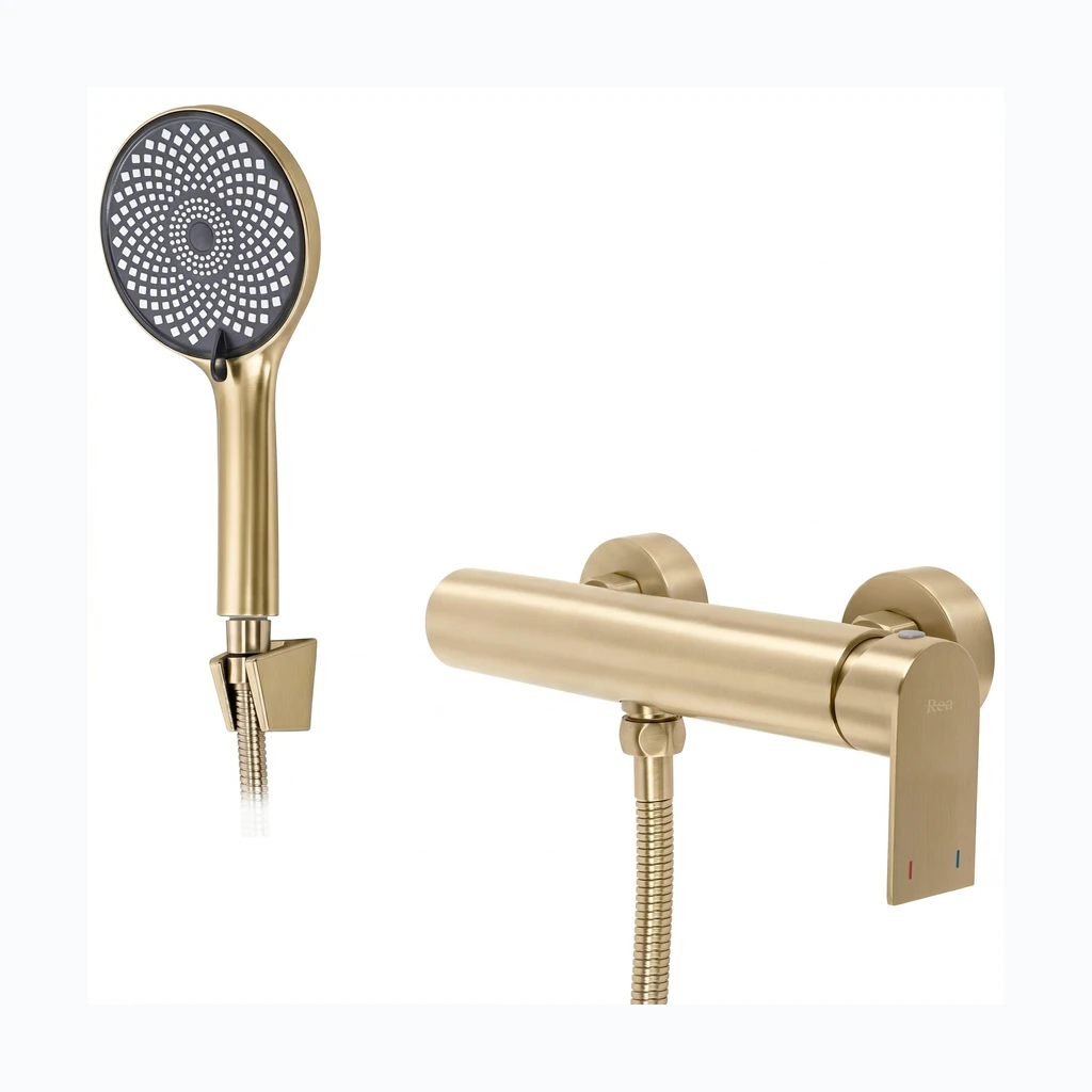 Dušisegisti Rea Hunter Brushed Gold (REA-B6693)