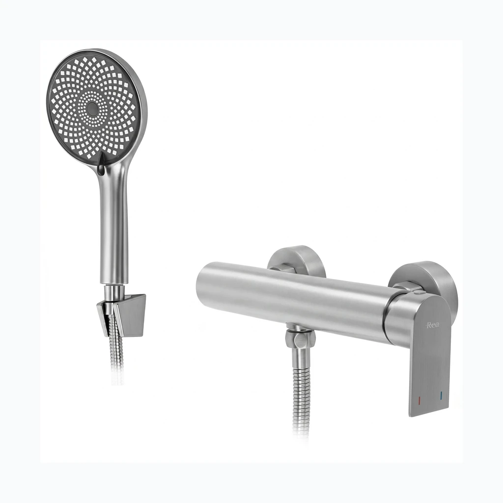 Dušisegisti Rea Hunter Brushed Nickel
