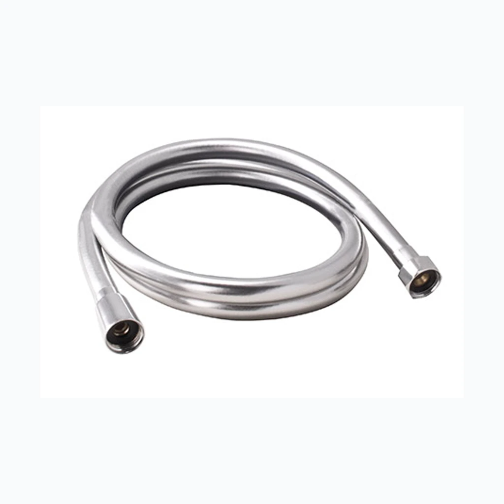 Dušivoolik PVC tume-hõbedane Anti-twist 150cm Rubineta (158323)