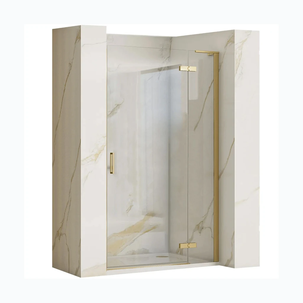 Dušš uks Rea Hugo 90 Gold Brushed (KPL-45201)