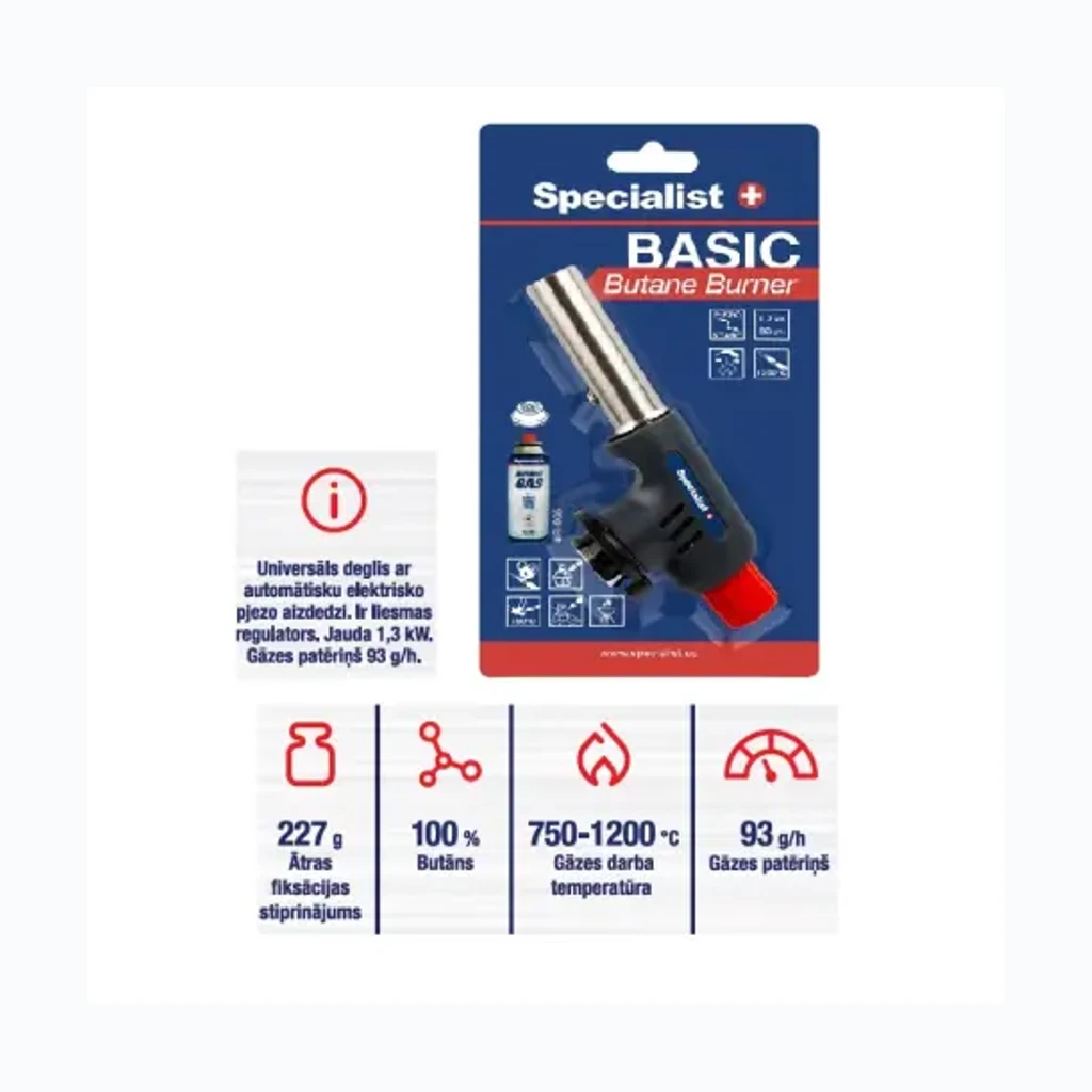 Gaasipõleti multifunktsionaalne BASIC, 68-8998 (2035083)