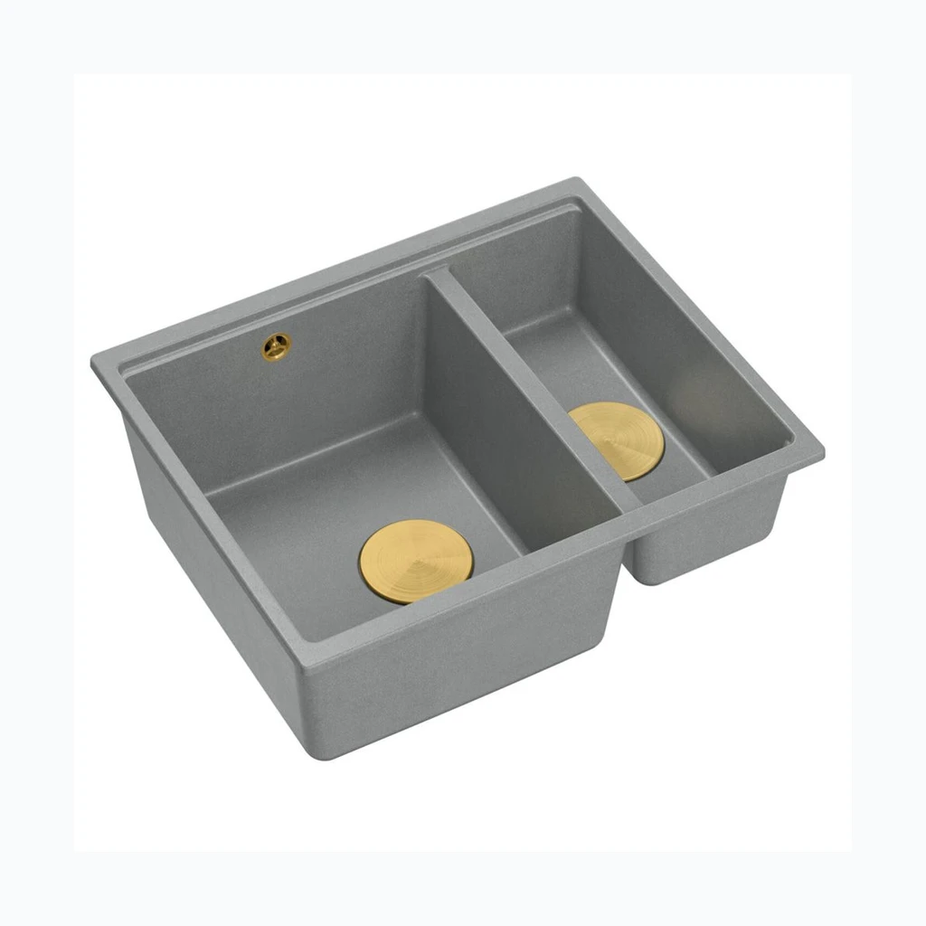 graniidist valamu Logan 150 Grey Metallic (HCQL5646U5-C1_U)