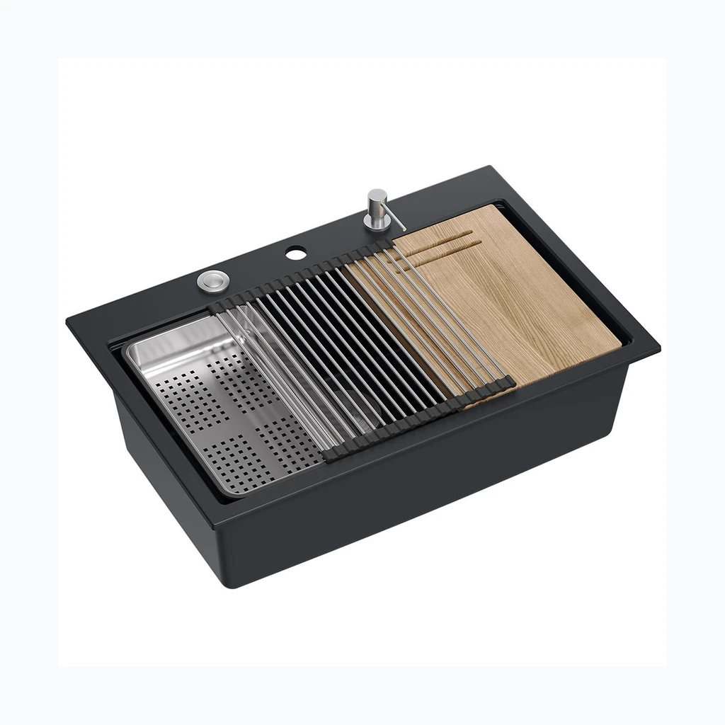 graniidist valamu MARC 110 WORKSTATION Black (HQM7650U7_PVDC1)
