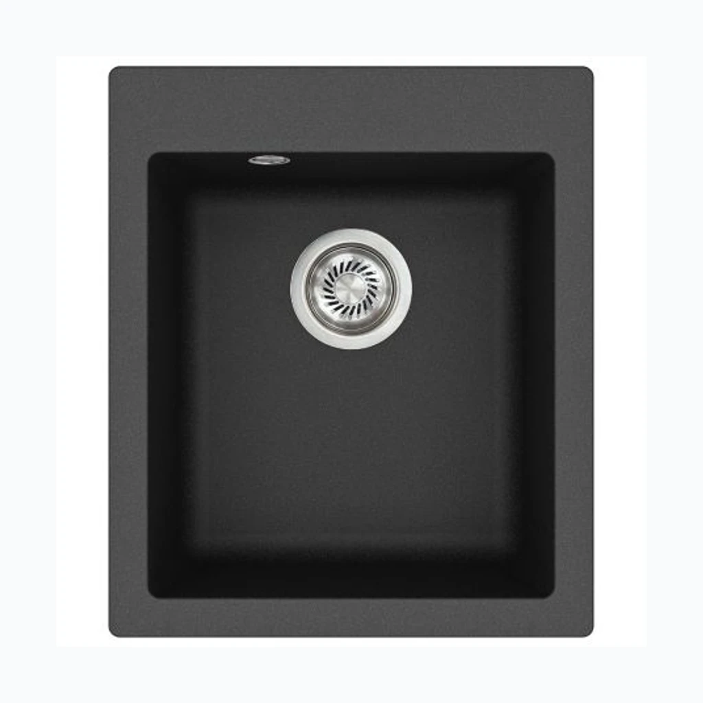 Graniitvalamu 425 x 500 black metallic (Nordline) (11694)