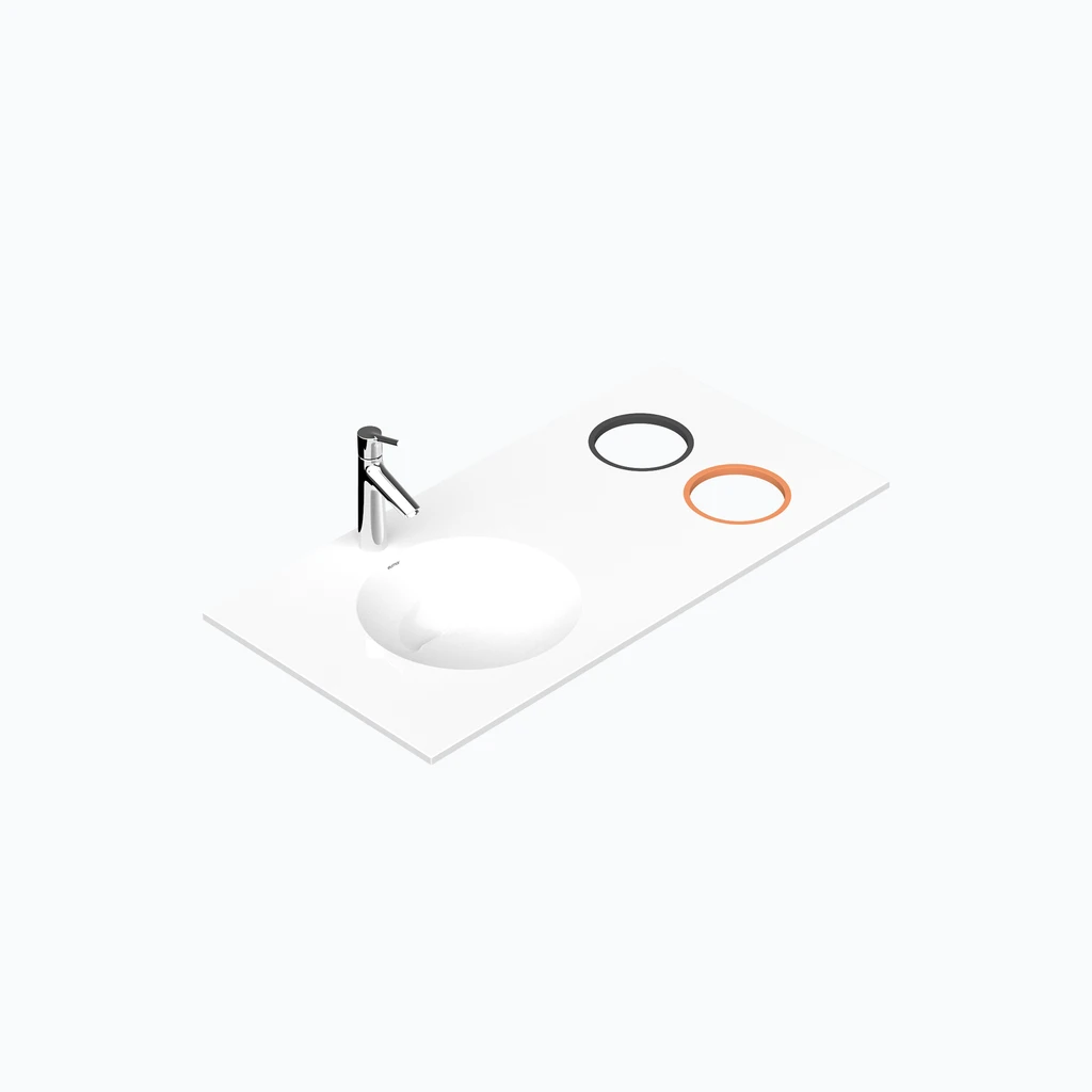 Eumar HygiBowl 100l with paper bin color openings (487-1005-70)