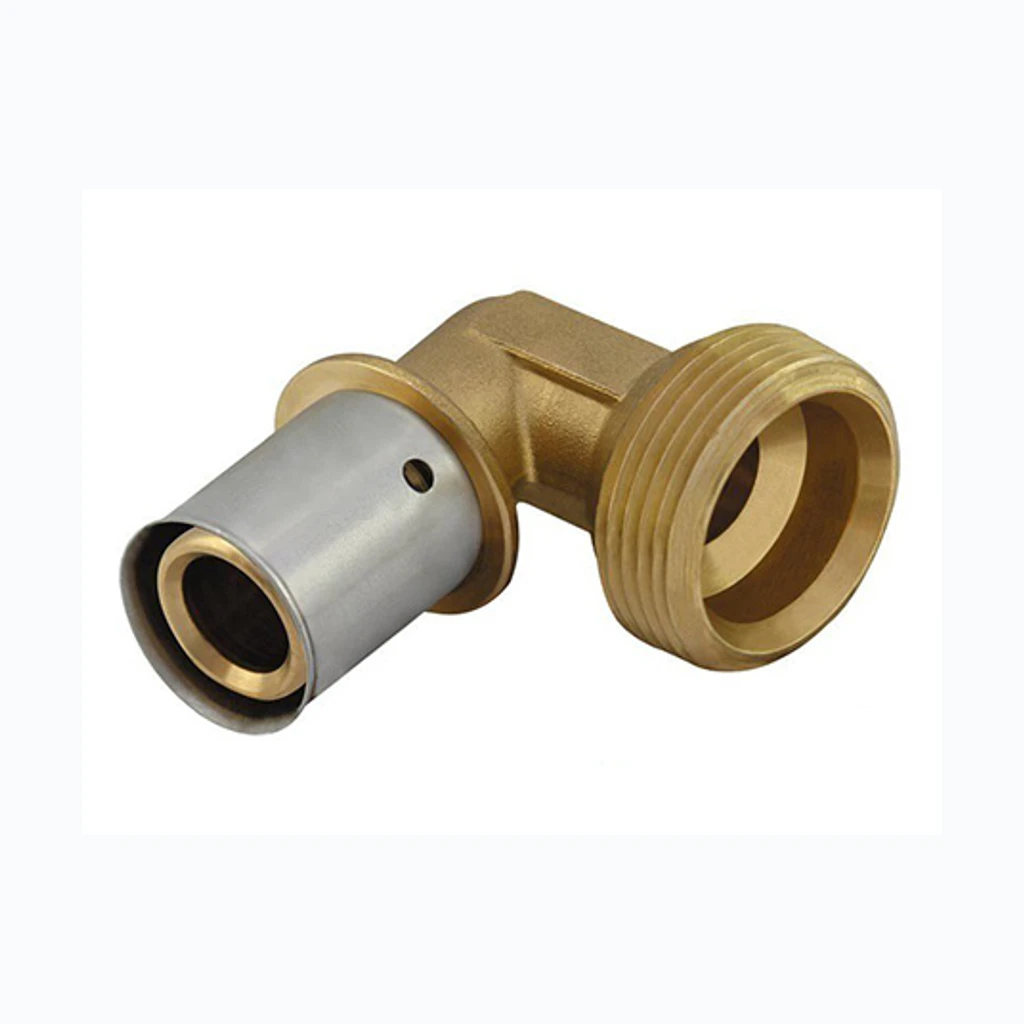 KAN-therm Угольник (отвод) press 40 x 1 1/4" VK (432226)
