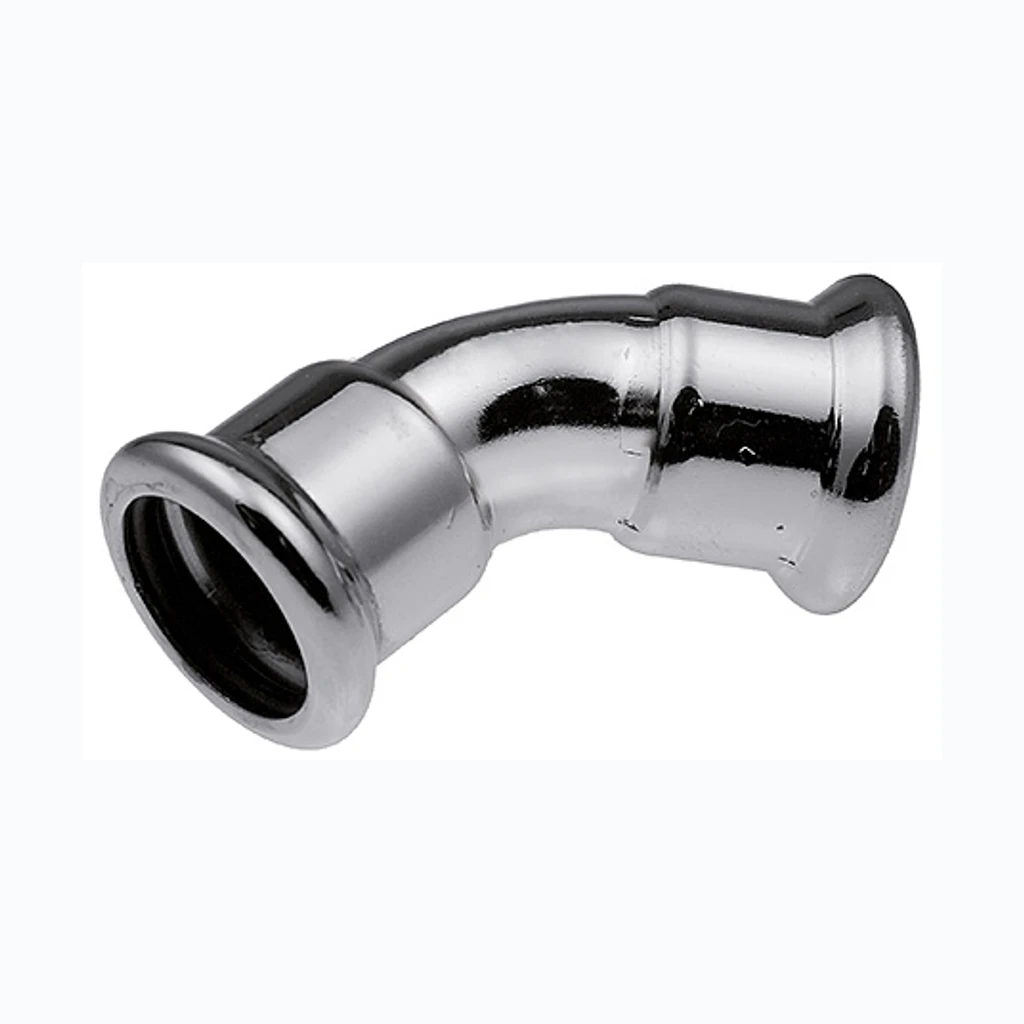 KAN-therm пресс стальной угольник (отвод) 45° 35 x 35 S/S (39294)
