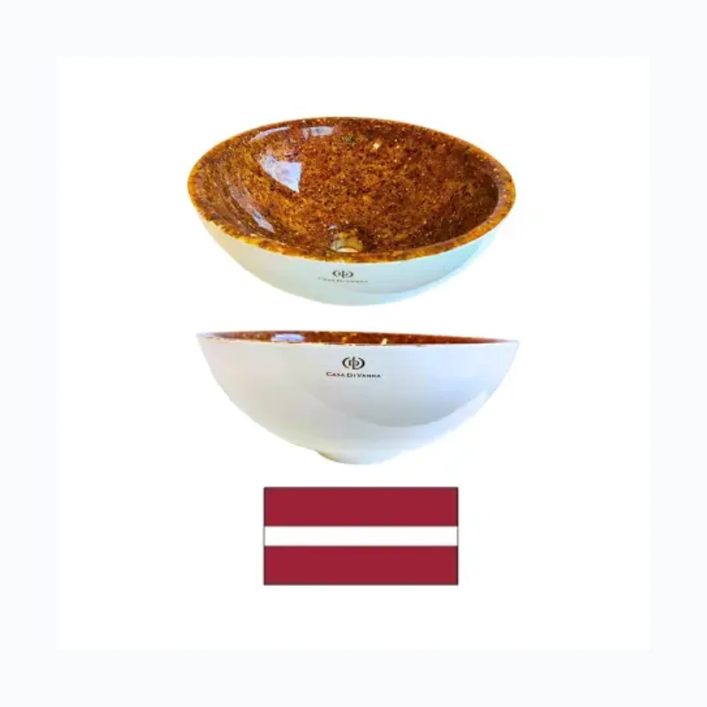 Keraamiline valamu koos merevaiguga, AMBER (8275004)