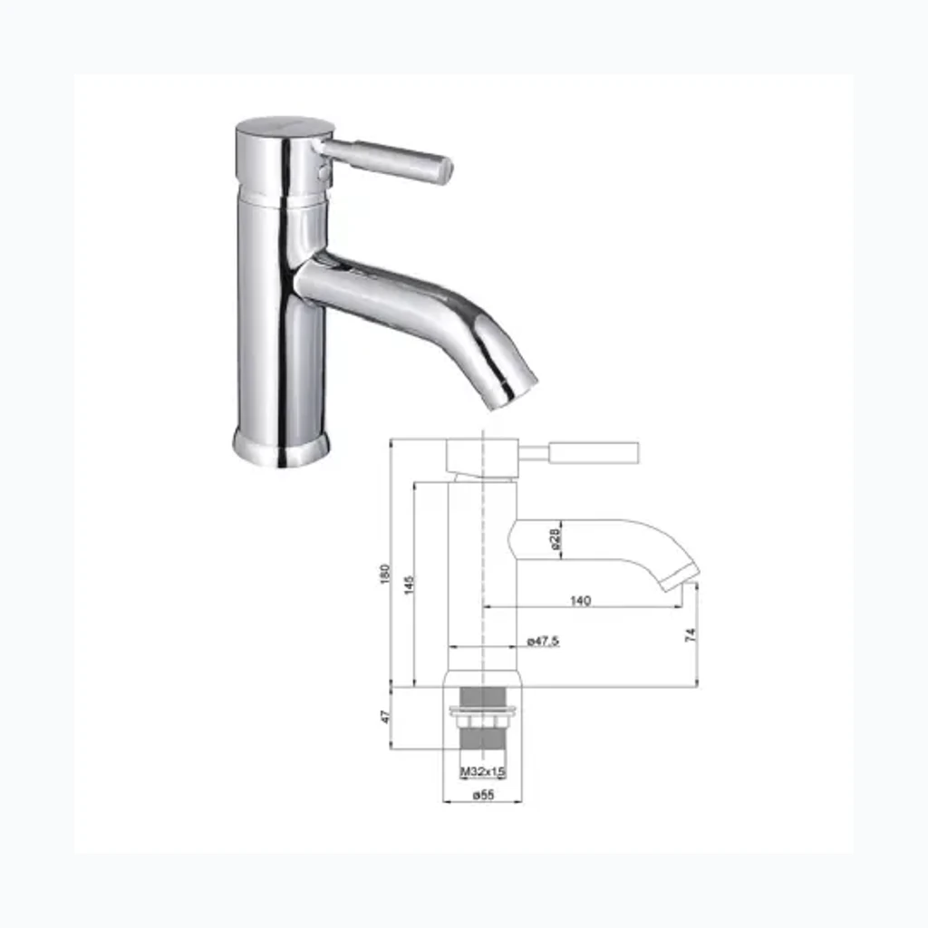 Keraamiline valamusegisti MG-2060, ABAVA (7103191)