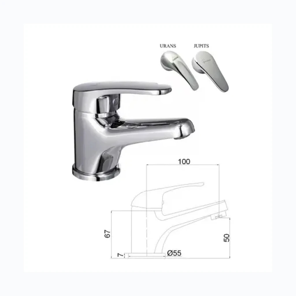 Keraamiline valamusegisti MG-6260, URANS (7103016)