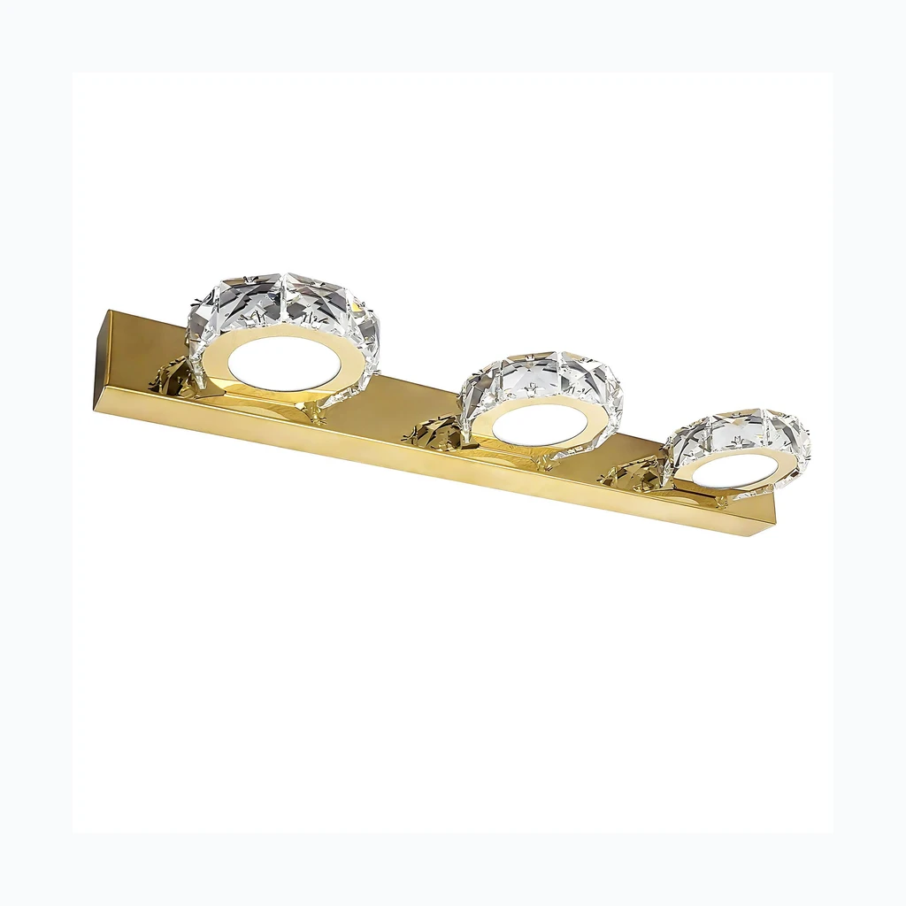 KINKIET ŁAZIENKOWY LED APP1939-3W GOLD (OSW-66073)