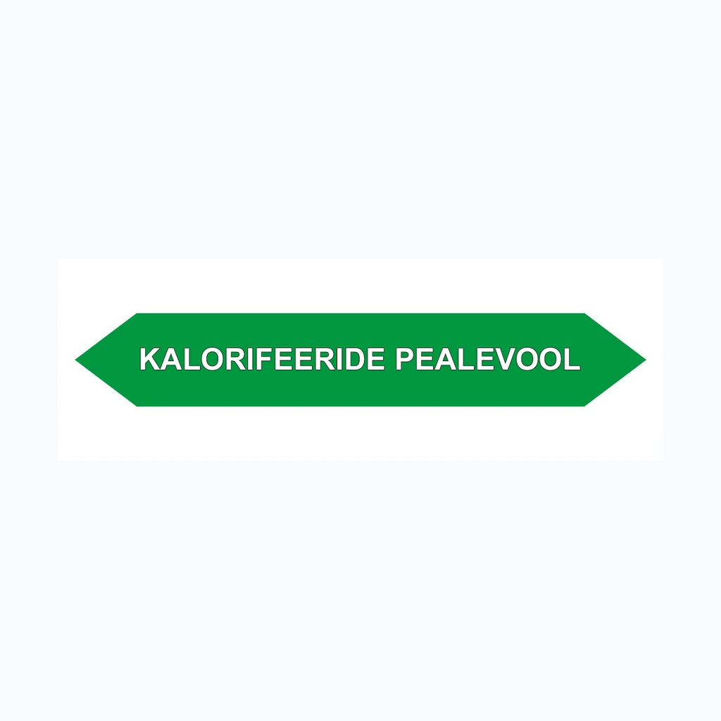 Kleebis “Kalorifeeride pealevool”, 16tk (71-18113)