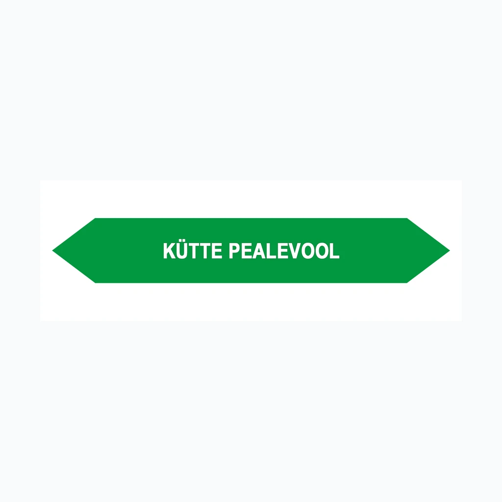 Kleebis “Kütte pealevool”, 16tk (71-18101)