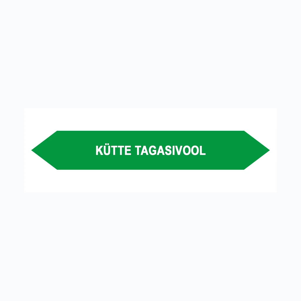 Kleebis “Kütte tagasivool”, 16tk (71-18102)