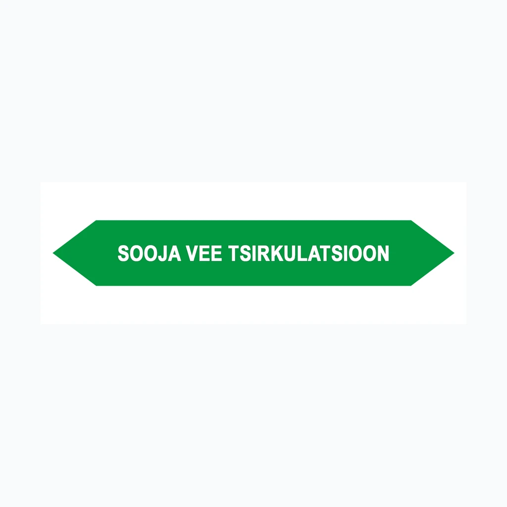 Kleebis “Sooja vee tsirkulatsioon”, 16tk (71-18108)