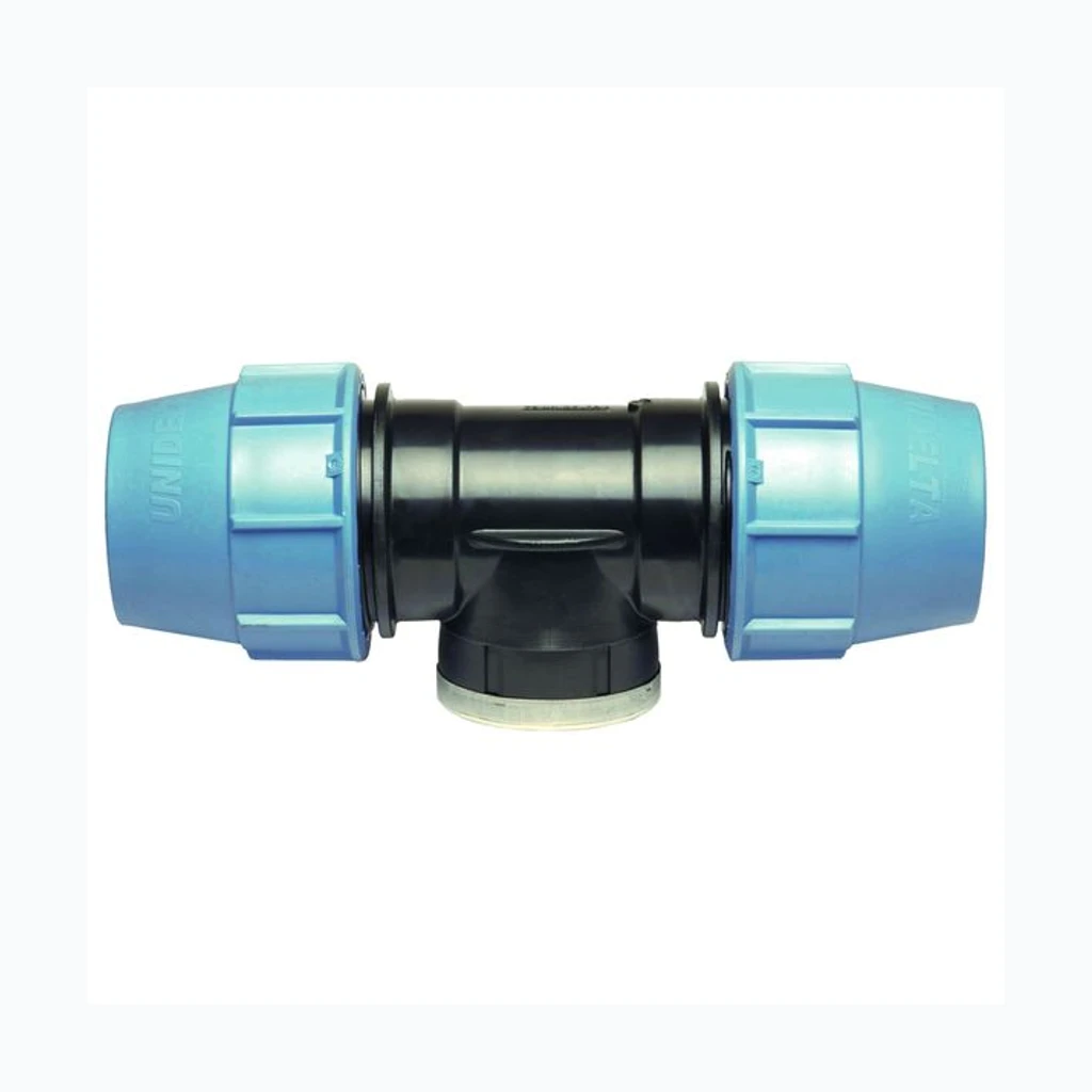 Unidelta Kolmik sisekeermega 25×1″x25mm, plast (19-3279)