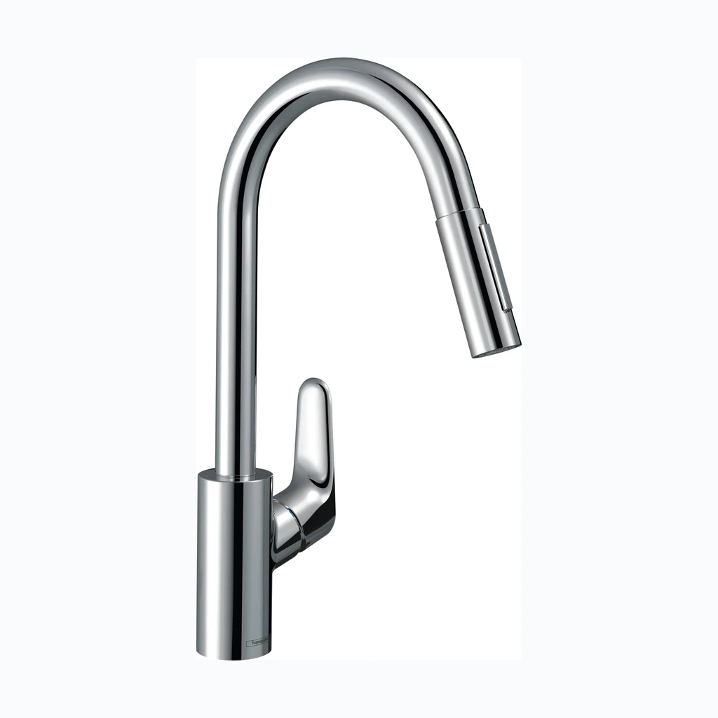 Köögisegisti Hansgrohe Focus 240 väljatõmmatav 2jet kroom (HG31815000)