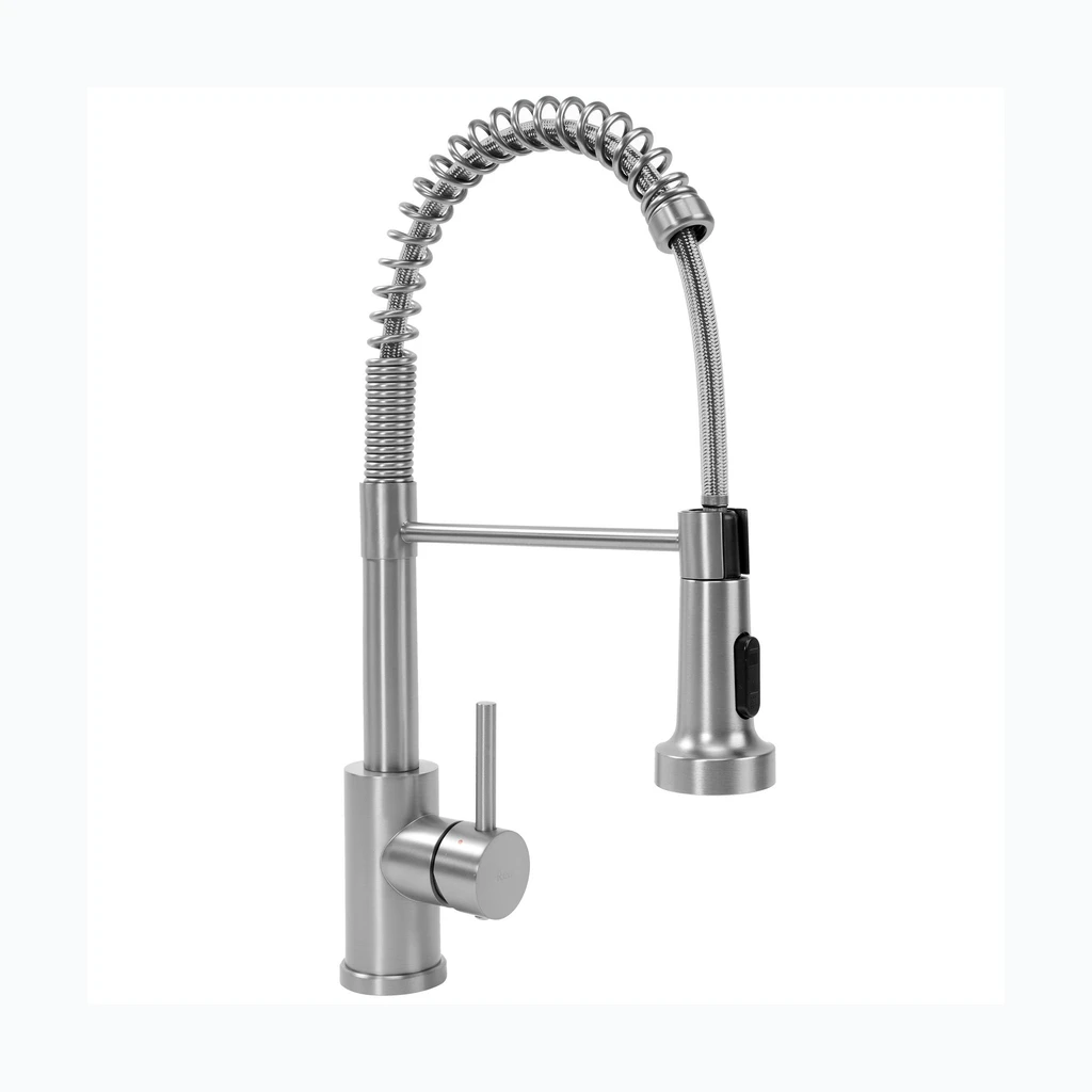 Кухонный смеситель Чёрный REA Colin Brush Steel (REA-B0417)
