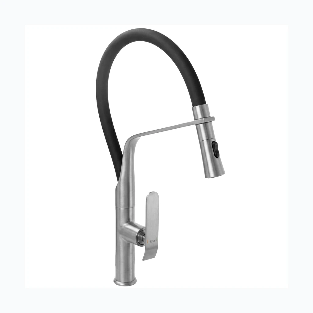 Köögisegisti Rea Castor Brush Nickel (REA-B4322)