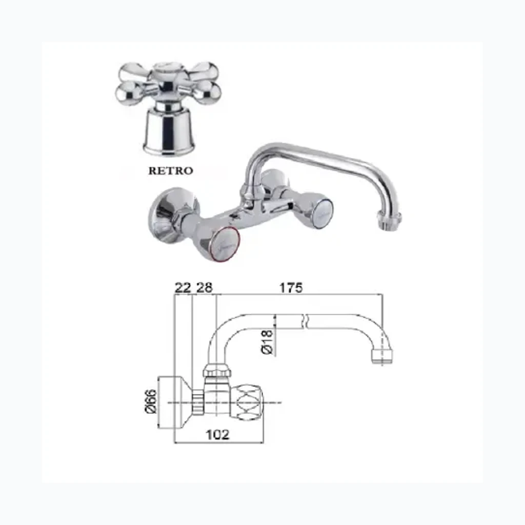 Köögivalamu segisti MG-2146 RETRO, DIVUPE (7101016)