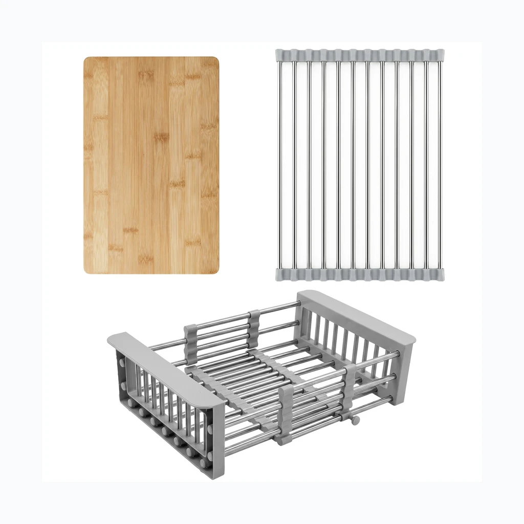 Köögivalamu tarvikute komplekt 3-osaline REA Grey (KPL-09974)