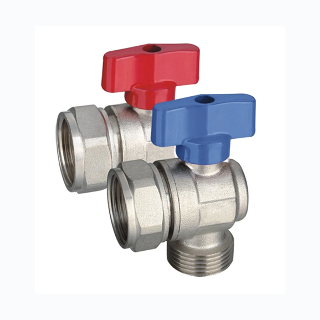 Шаровой кран mutriga 1/2" SK/VK угол liblik красный (Millennium) (57187)