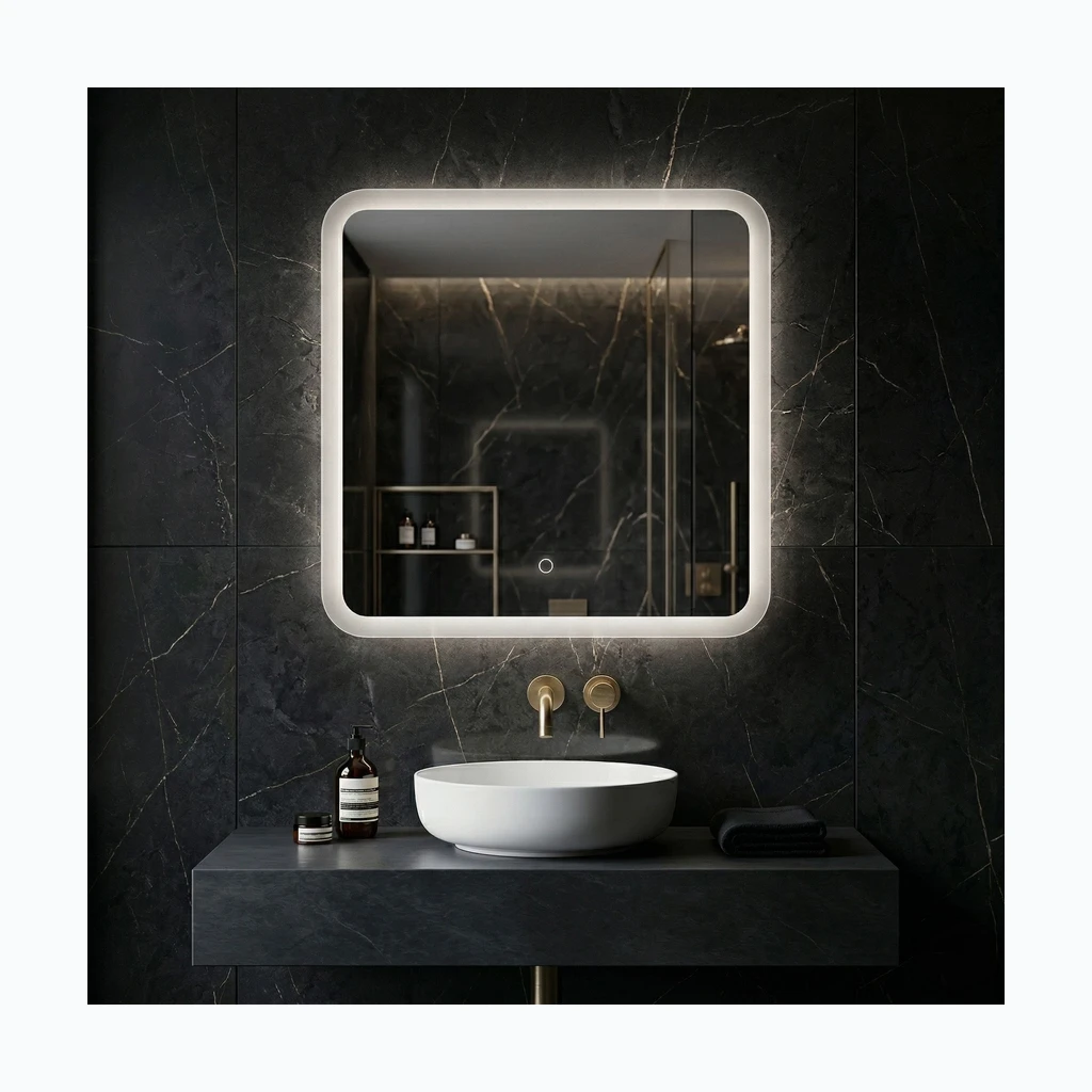 LED seinapeegel 70x70cm TOP-2 (HOM-01521)