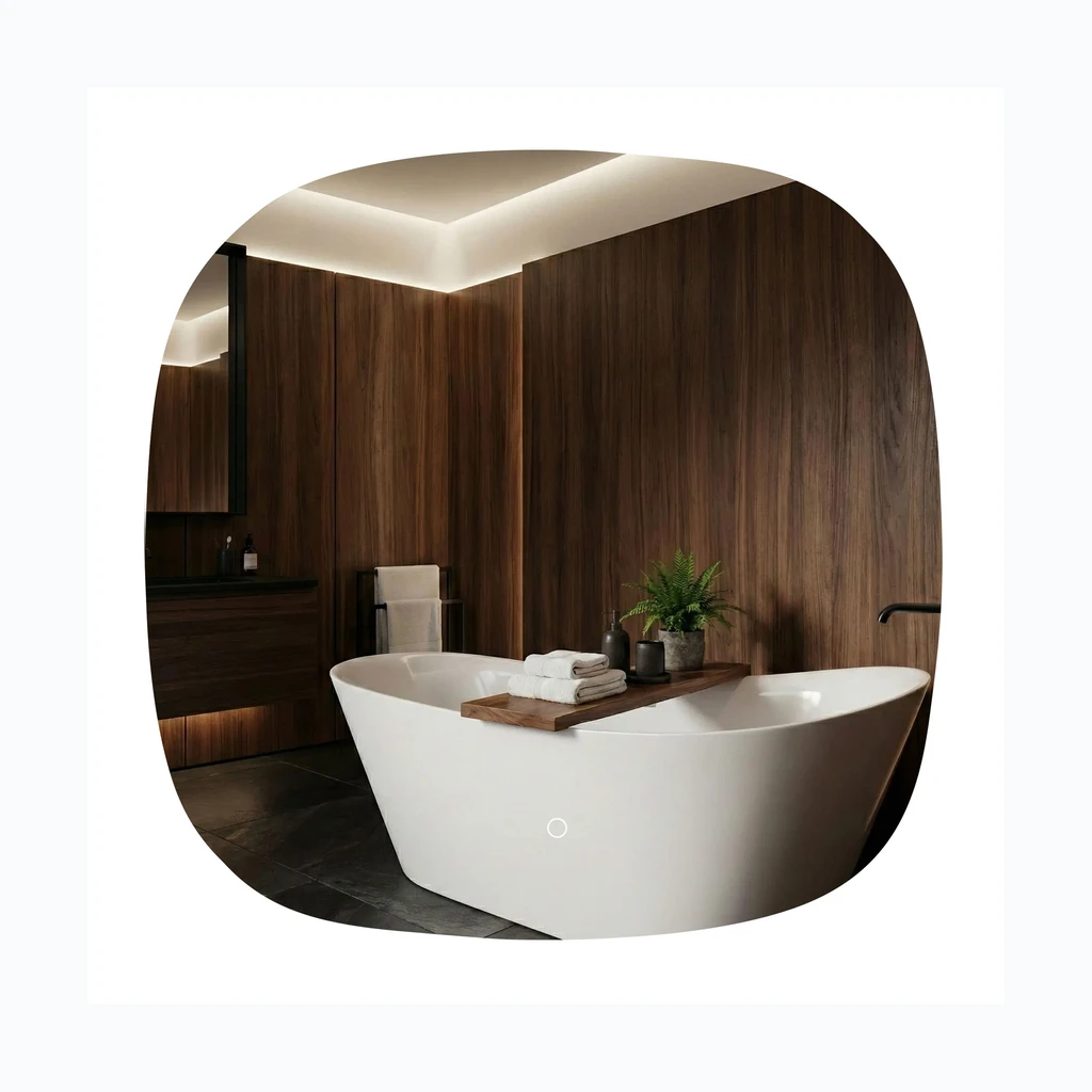 LED seinapeegel 70x70cm TOP (HOM-01519)