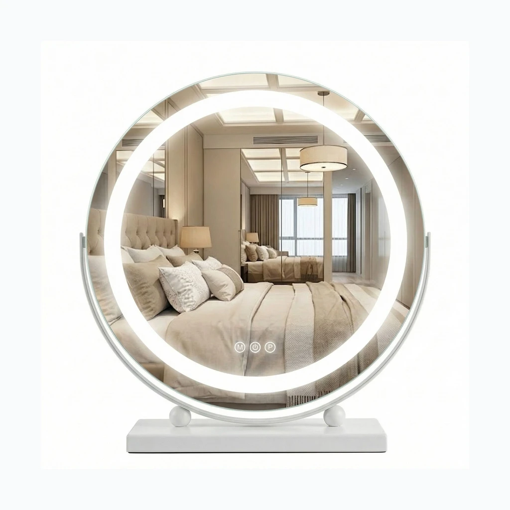 LED seinapeegel MAKE-UP White 40 cm (HOM-12019)