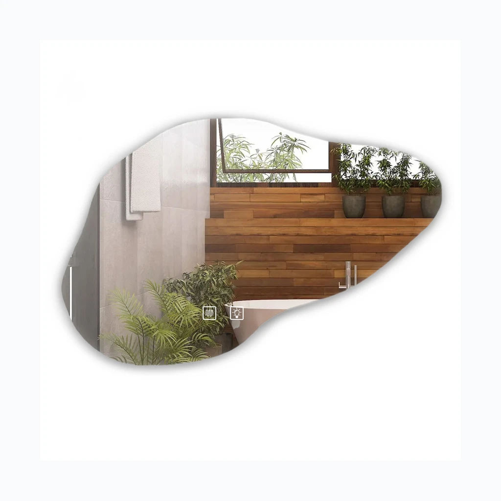 LED seinapeegel P11229 CLOUD B 100x70cm (HOM-05502)
