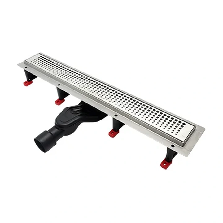 Lineaarne duširenn Nordline Pro 600 × 70 mm pööratava resti ja kuiva haisulukuga